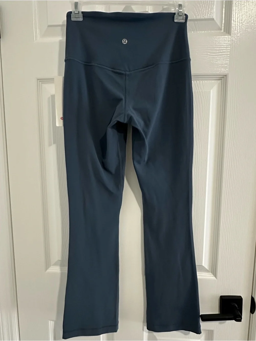 Lululemon Align High-Rise Mini-Flared Pant *Extra Short Iron Blue Size 6-NWT
